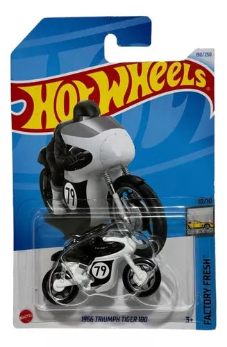 Mattel Hot Wheels - 1966 Triumph Tiger 100 - FACTORY FRESH 10/10