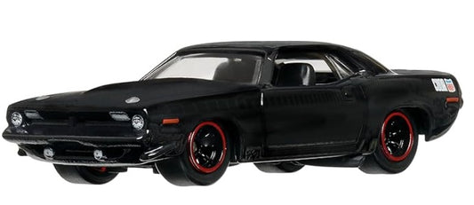 Mattel Hot Wheels Coche de juguete, Fast & Furious Die-Cast 1970 Plymouth AAR Cuda