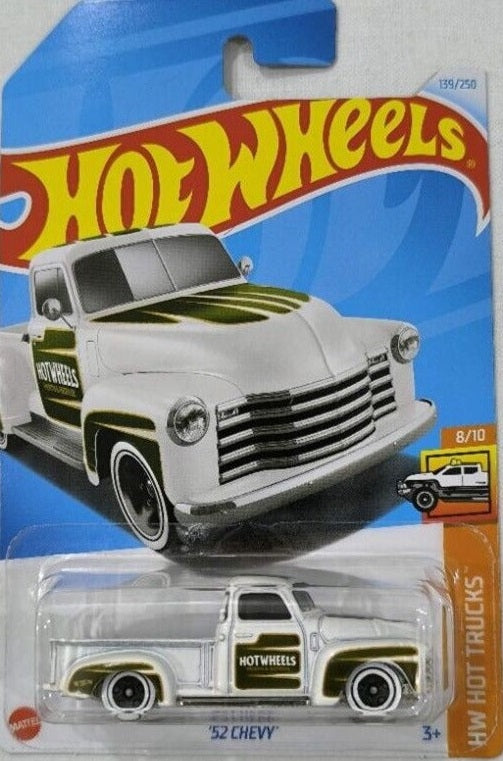 Mattel Hot Wheels 2024 #139/250 '52 Chevy, white