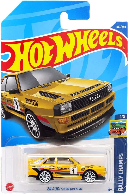 Mattel Hot Wheels '84 Audi Sport Quattro, Rally Champs 1/5