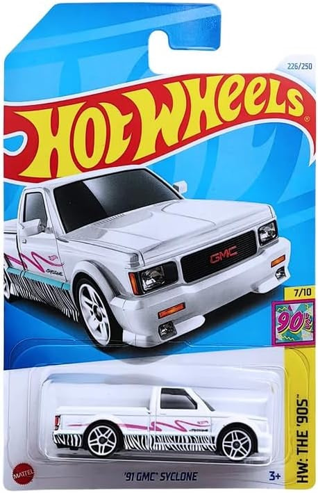 Mattel Hot Wheels 91 GMC Syclone HW The 90s (White)