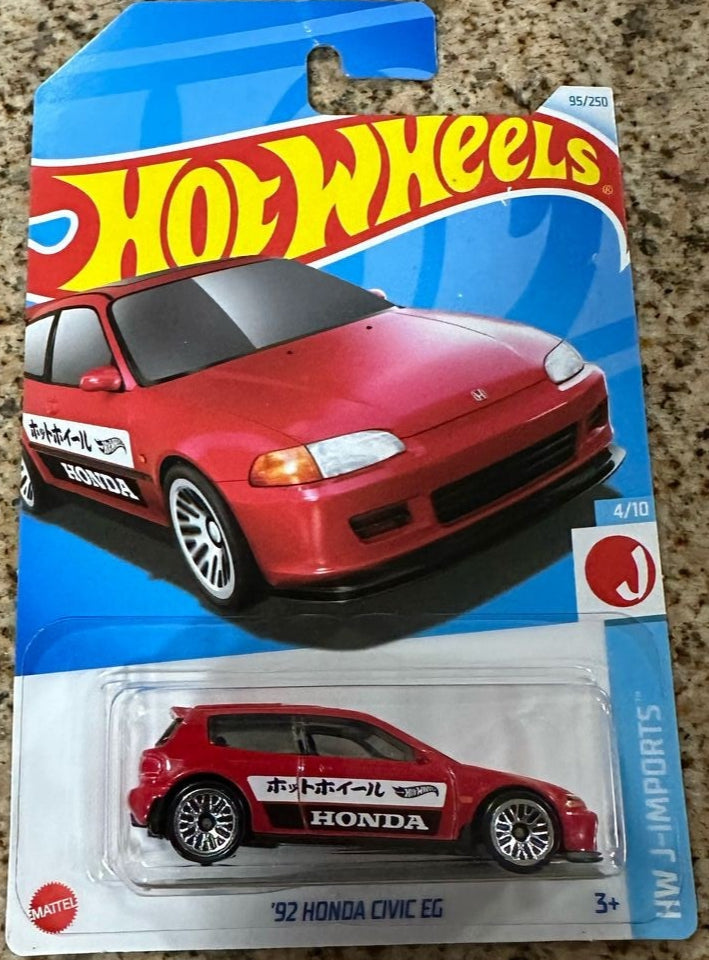 Mattel Hot Wheels '92 Honda Civic EG