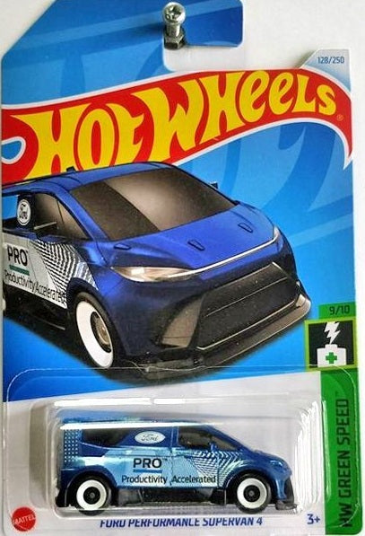 Mattel Hot Wheels Ford Performance Supervan 4 (Blue)