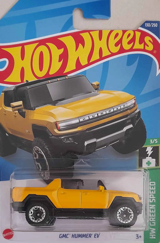 Mattel Hot Wheels Hot Trucks – GMC Hummer EV (Amarillo)