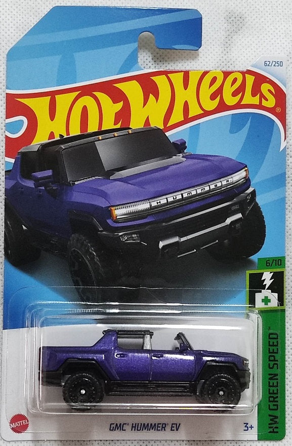 Mattel Hot Wheels Hot Trucks – GMC Hummer EV (Morado/Lila)