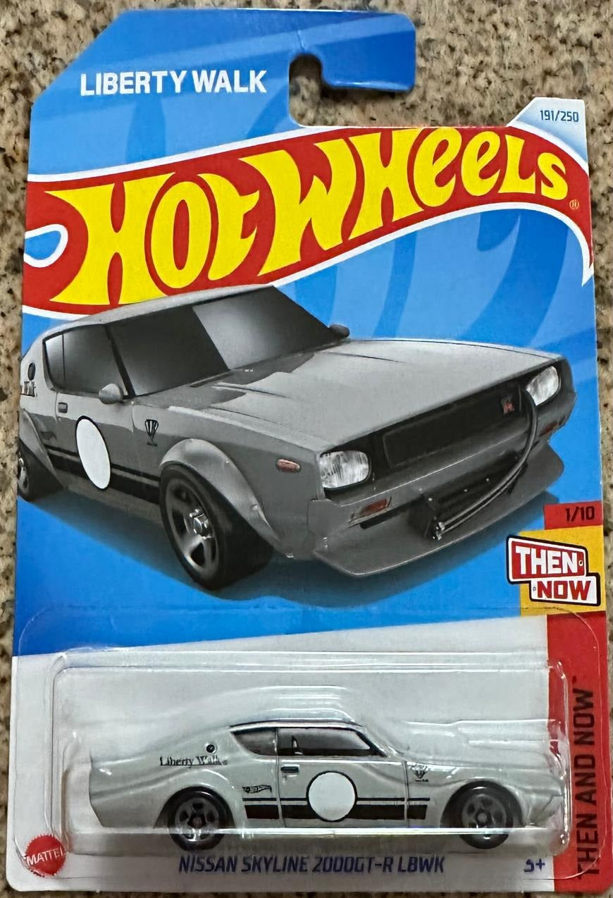 Mattel Hot Wheels Nissan Skyline 2000 GT-R LBWK