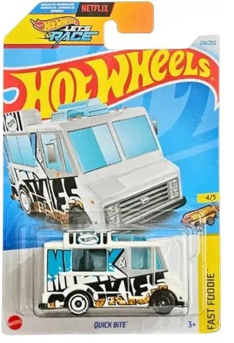 Mattel Hot Wheels Quick Bite (blanco) Fast Foodie 4/5