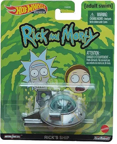 Mattel Hot Wheels El barco de Rick, Rick y Morty