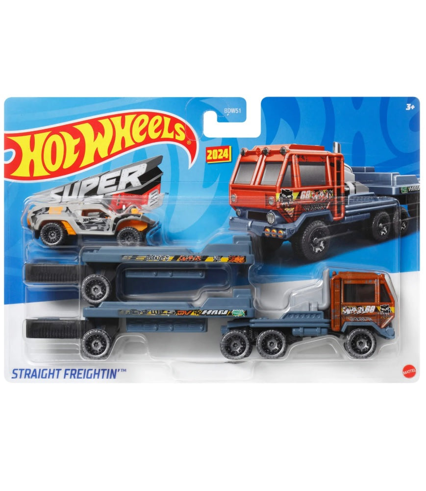 Mattel Hot Wheels Super Rigs Straight Freightin'