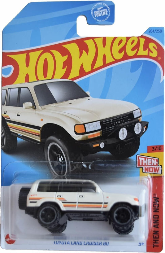 Mattel Hot Wheels Toyota Land Cruiser 80, Then and Now 3/10