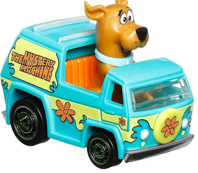 Mattel Hot Wheels Vehículo de juguete Racer Verse Scooby-Doo The Mystery Machine